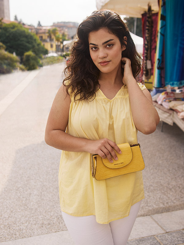 KCTHIA - Plus Size Topp fra Kaffe Curve