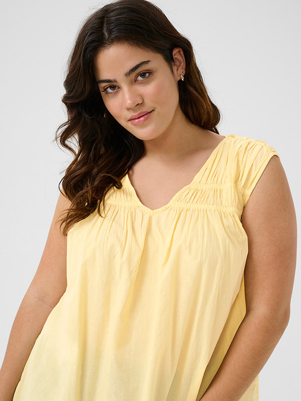 KCTHIA - Plus Size Topp fra Kaffe Curve