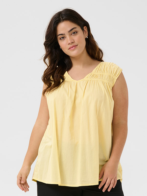 KCTHIA - Plus Size Topp fra Kaffe Curve