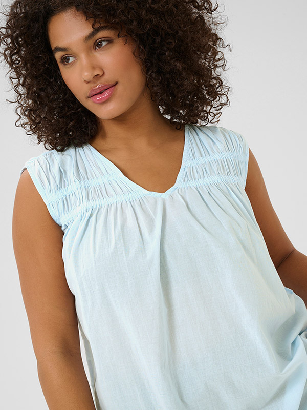 KCTHIA - Plus Size Topp fra Kaffe Curve