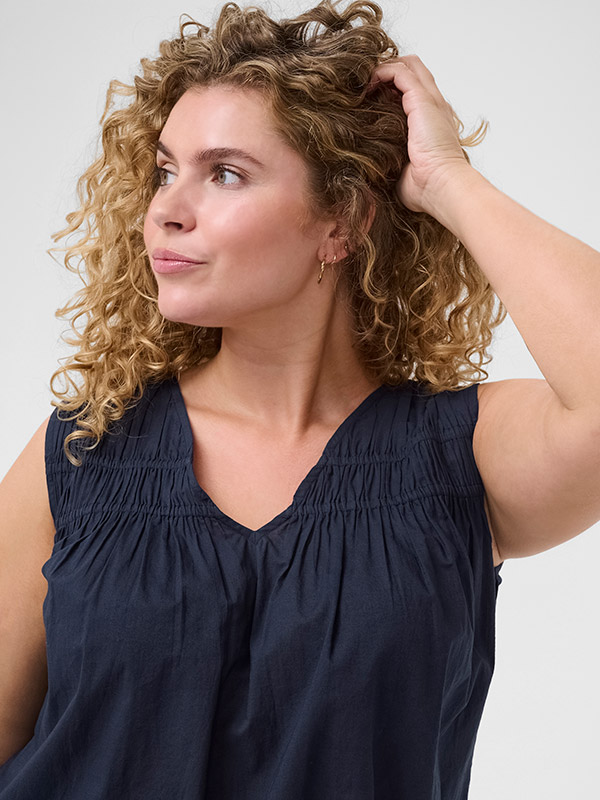 KCTHIA - Plus Size Topp fra Kaffe Curve