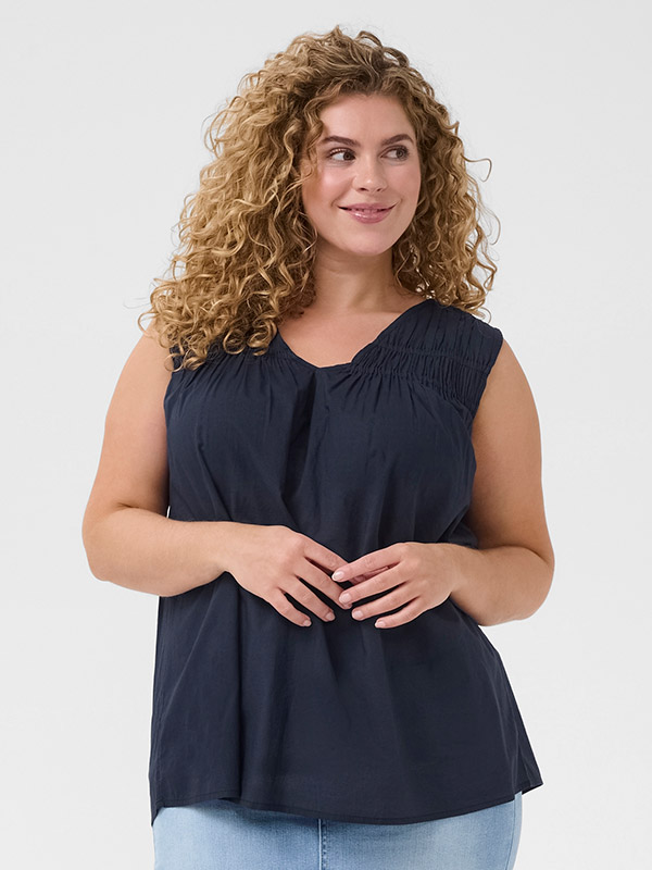 KCTHIA - Plus Size Topp fra Kaffe Curve