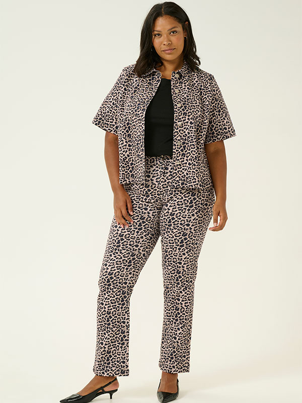 KCLINIMA - Plus Size Skjorte fra Kaffe Curve