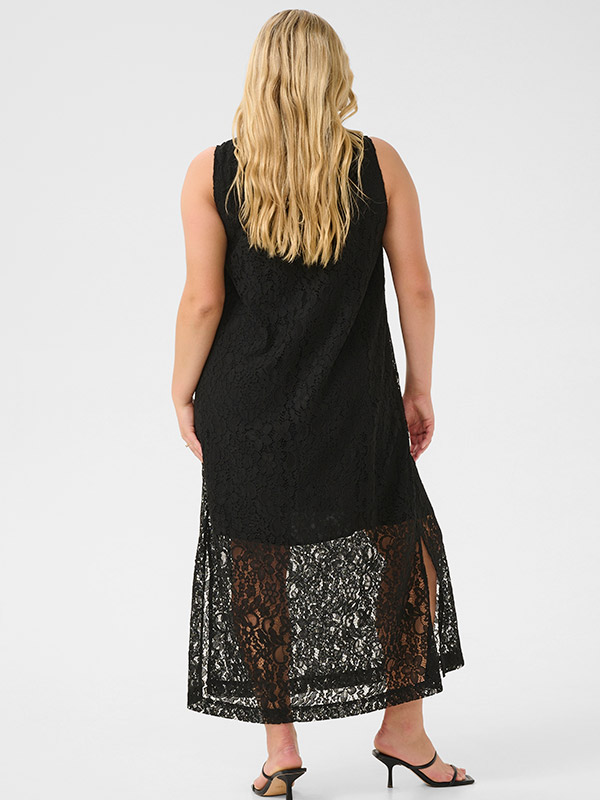 KCLORANI - Plus Size Kjole fra Kaffe Curve