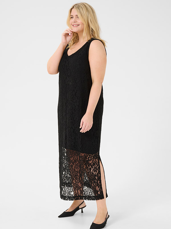 KCLORANI - Plus Size Kjole fra Kaffe Curve