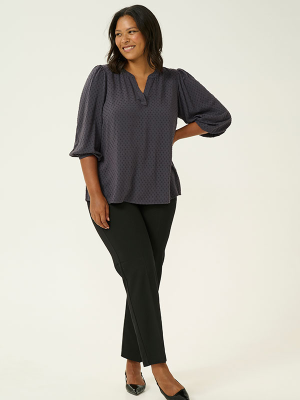 KCANYA - Plus Size Bluse fra Kaffe Curve