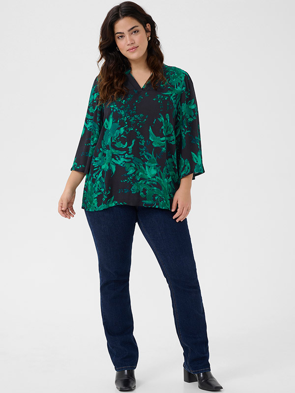KCMONA - Plus Size Bluse fra Kaffe Curve