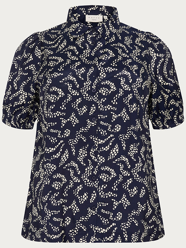 KCBEATE - Plus Size Skjorte fra Kaffe Curve