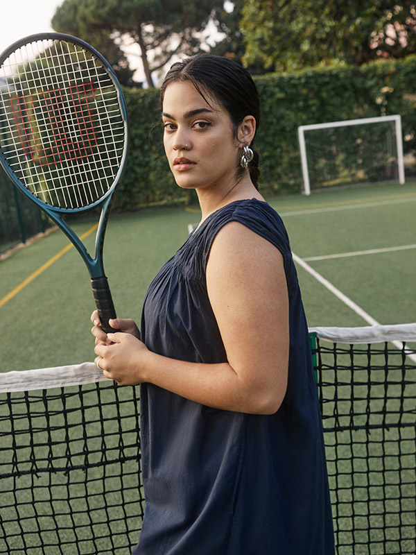 KCTHIA - Plus Size Kjole fra Kaffe Curve
