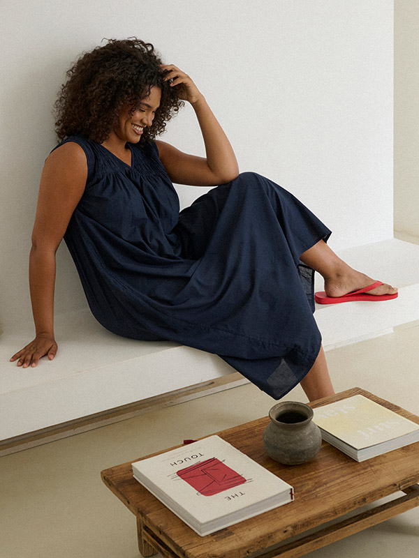 KCTHIA - Plus Size Kjole fra Kaffe Curve
