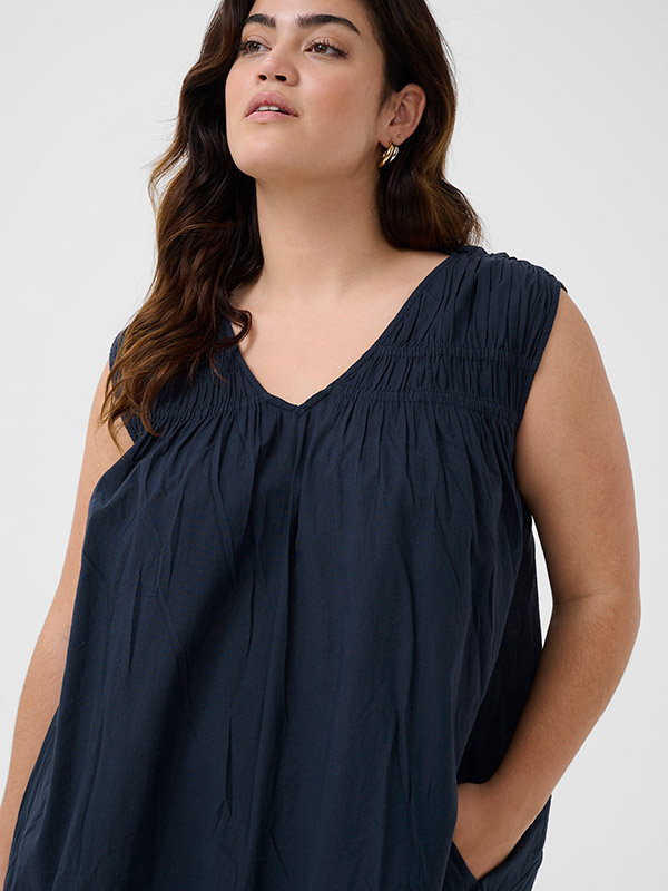 KCTHIA - Plus Size Kjole fra Kaffe Curve