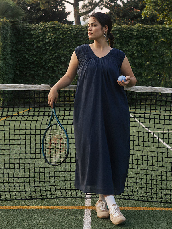 KCTHIA - Plus Size Kjole fra Kaffe Curve
