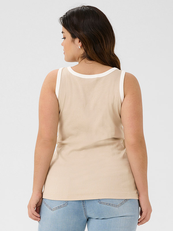 KCCARINA - Plus Size Topp fra Kaffe Curve