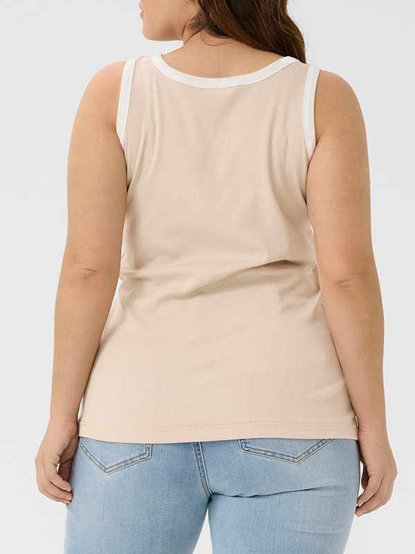 KCCARINA - Plus Size Topp fra Kaffe Curve