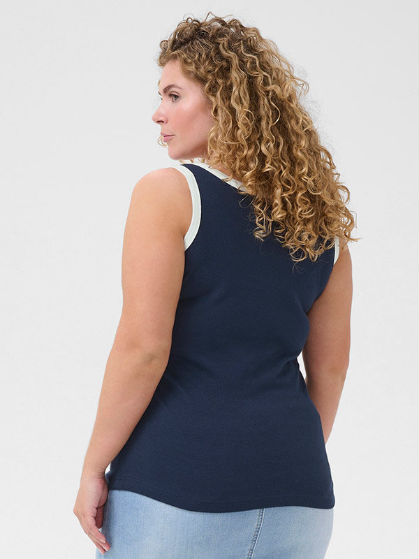 KCCARINA - Plus Size Topp fra Kaffe Curve