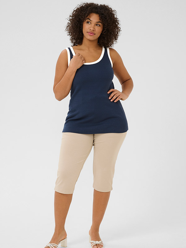 KCCARINA - Plus Size Topp fra Kaffe Curve