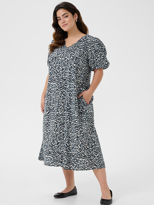KCRAFIA - Plus Size Kjole fra Kaffe Curve