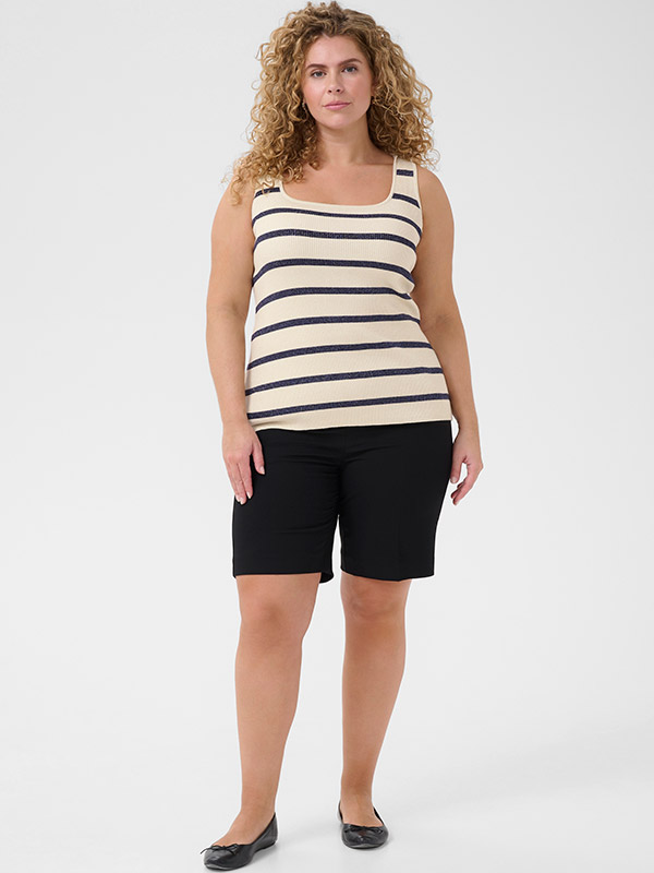 KCMORINA - Plus Size Topp fra Kaffe Curve