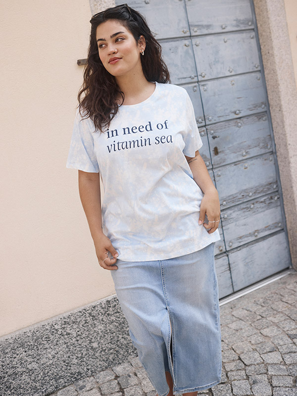 KCSINA - Plus Size Skjørt fra Kaffe Curve
