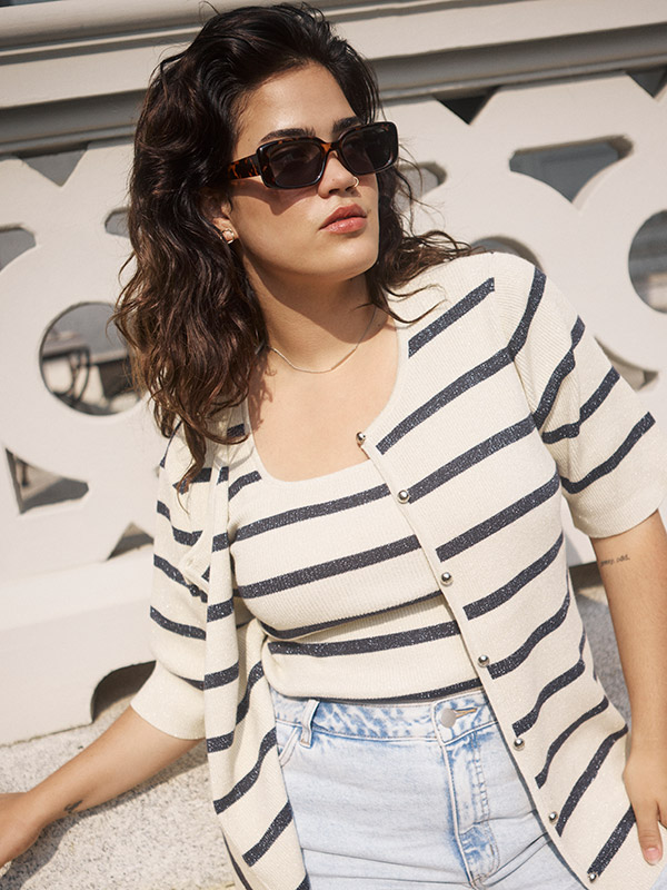 KCMAIA - Plus Size Shorts fra Kaffe Curve