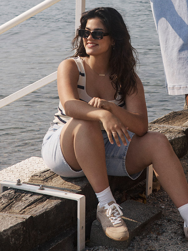 KCMAIA - Plus Size Shorts fra Kaffe Curve