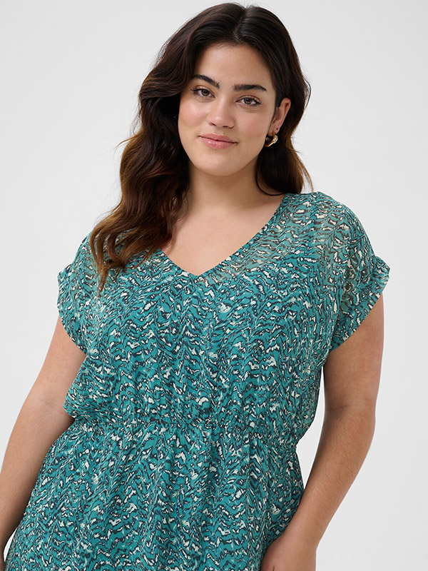 KCBELIA - Plus Size Kjole fra Kaffe Curve