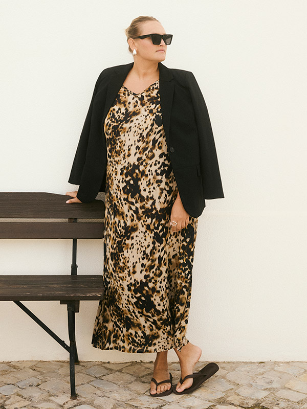 KCJULIA - Plus Size Kjole fra Kaffe Curve