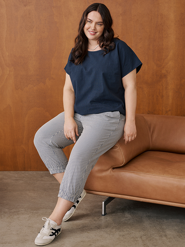 KCNANA - Plus Size Bukser fra Kaffe Curve