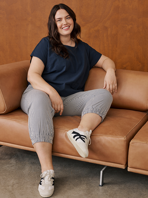 KCNANA - Plus Size Bukser fra Kaffe Curve