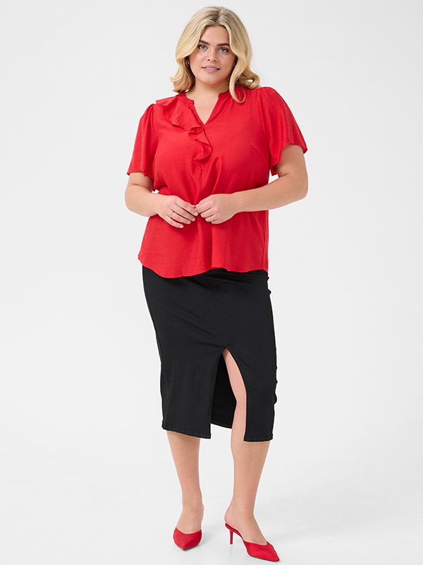 KCTERA - Plus Size Bluse fra Kaffe Curve