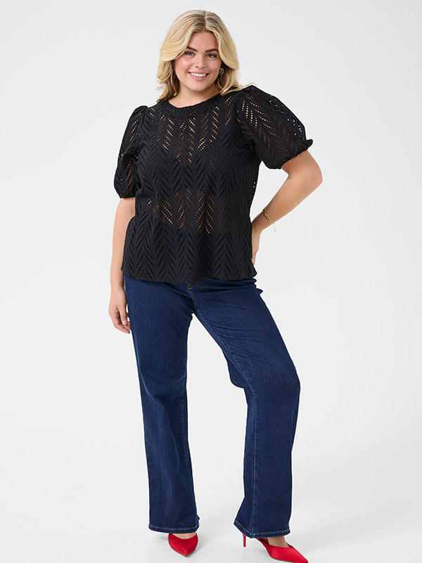 KCMASIA - Plus Size Bluse fra Kaffe Curve