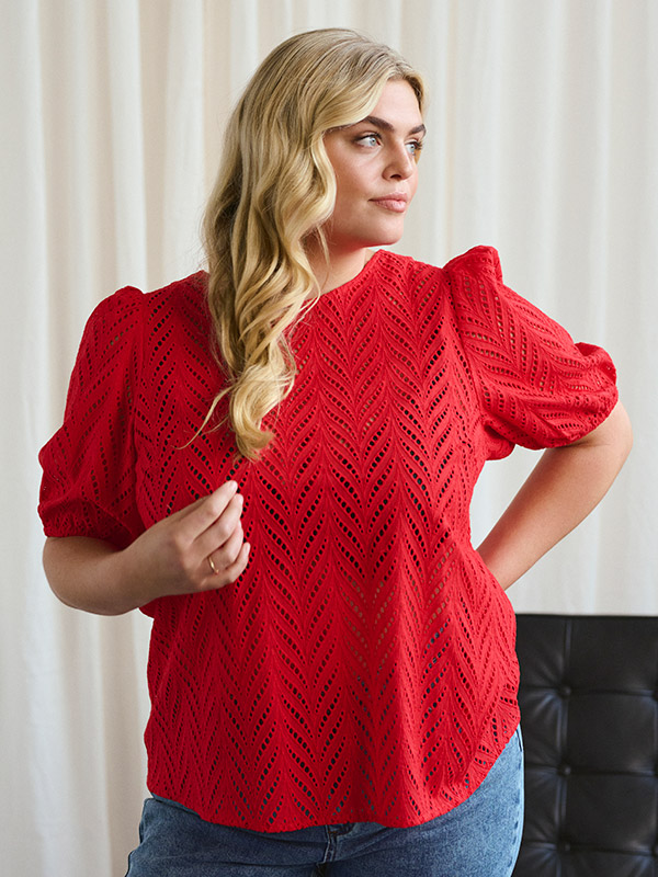 KCMASIA - Plus Size Bluse fra Kaffe Curve