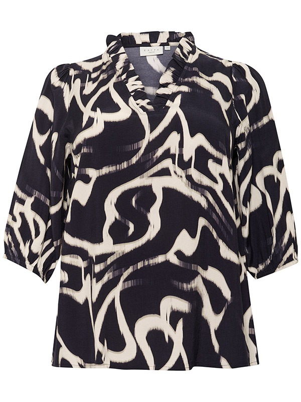 KCMAREN - Plus Size Bluse fra Kaffe Curve