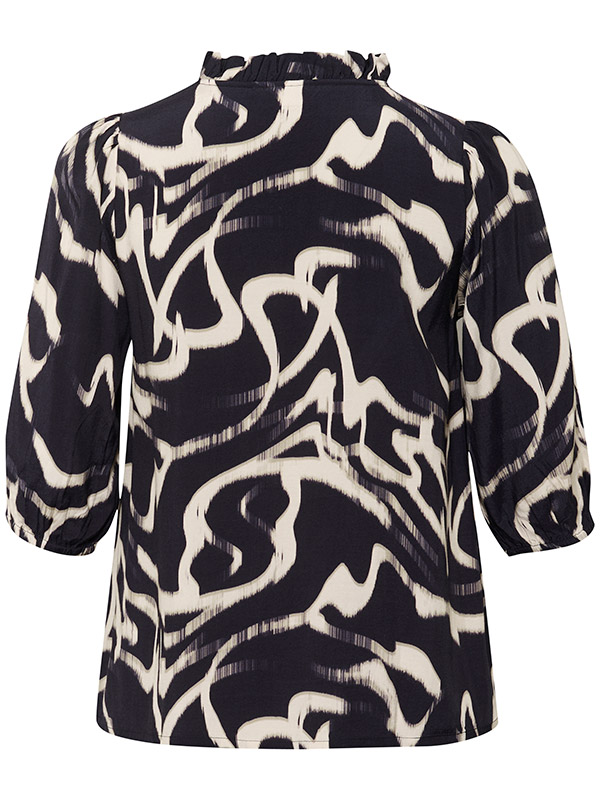 KCMAREN - Plus Size Bluse fra Kaffe Curve