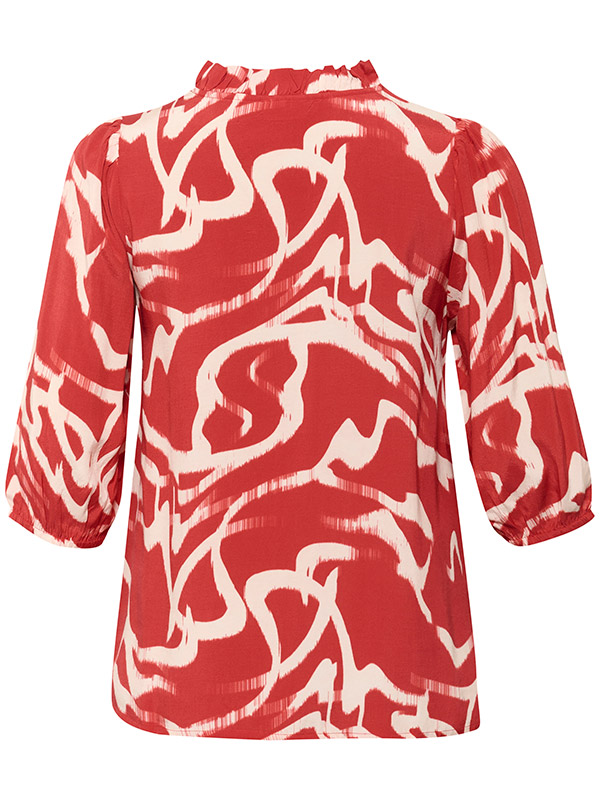KCMAREN - Plus Size Bluse fra Kaffe Curve