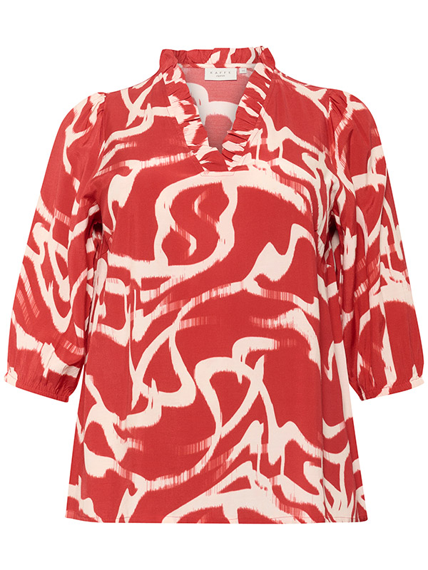KCMAREN - Plus Size Bluse fra Kaffe Curve