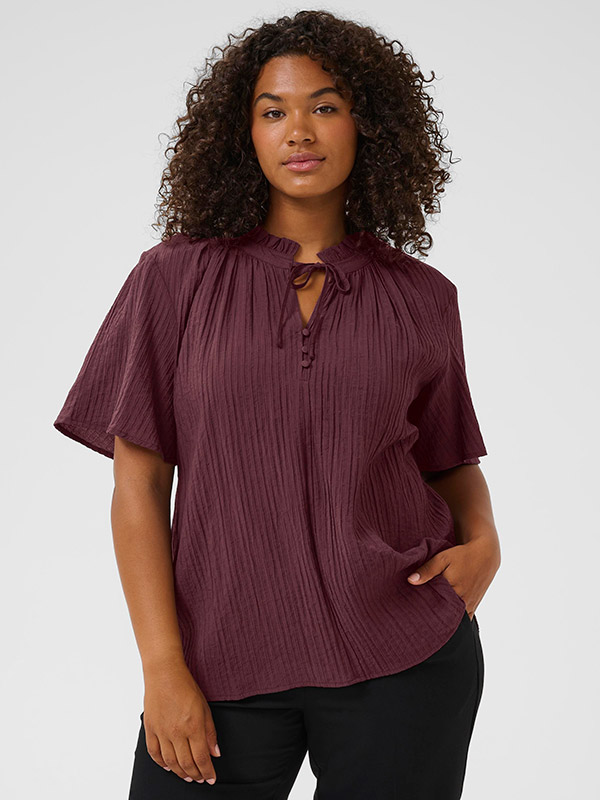 KCLISANA - Plus Size Bluse fra Kaffe Curve