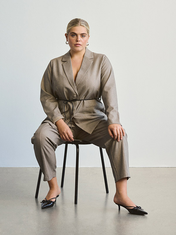 KCTILDA - Plus Size Bukser fra Kaffe Curve