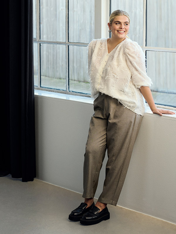 KCPARINA - Plus Size Bluse fra Kaffe Curve