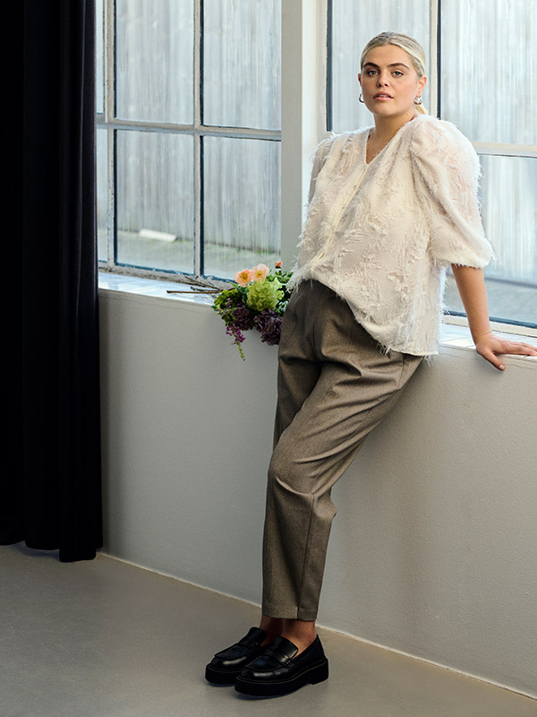 KCPARINA - Plus Size Bluse fra Kaffe Curve
