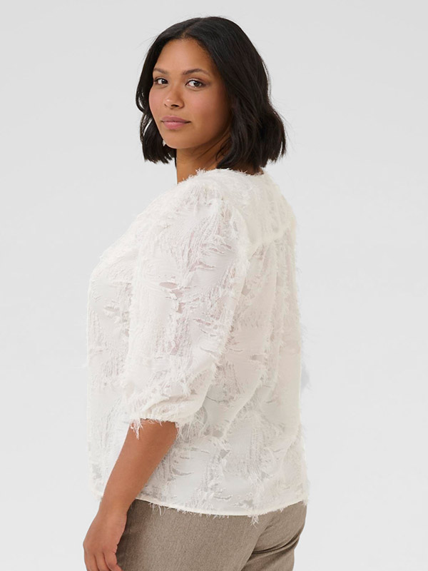 KCPARINA - Plus Size Bluse fra Kaffe Curve