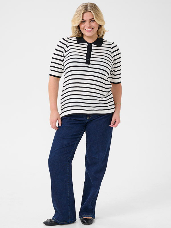 KCAMANA - Plus Size Bluse fra Kaffe Curve