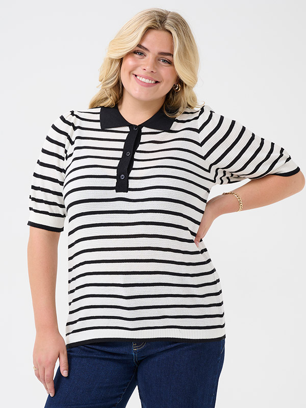 KCAMANA - Plus Size Bluse fra Kaffe Curve
