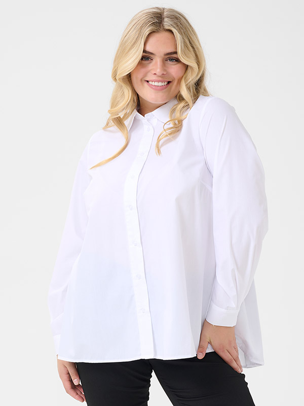 KCSERA - Plus Size Skjorte fra Kaffe Curve