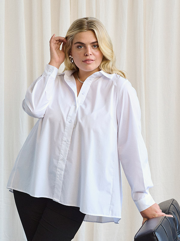 KCSERA - Plus Size Skjorte fra Kaffe Curve