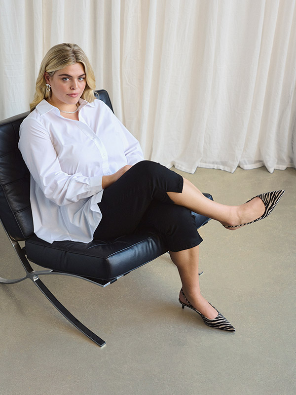 KCSERA - Plus Size Skjorte fra Kaffe Curve
