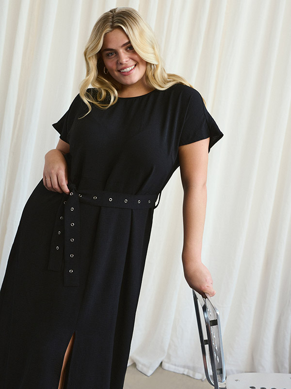KCTENNA - Plus Size Kjole fra Kaffe Curve