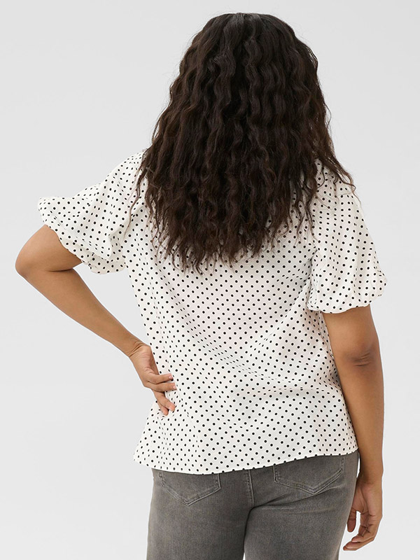 KCGINA - Plus Size Bluse fra Kaffe Curve