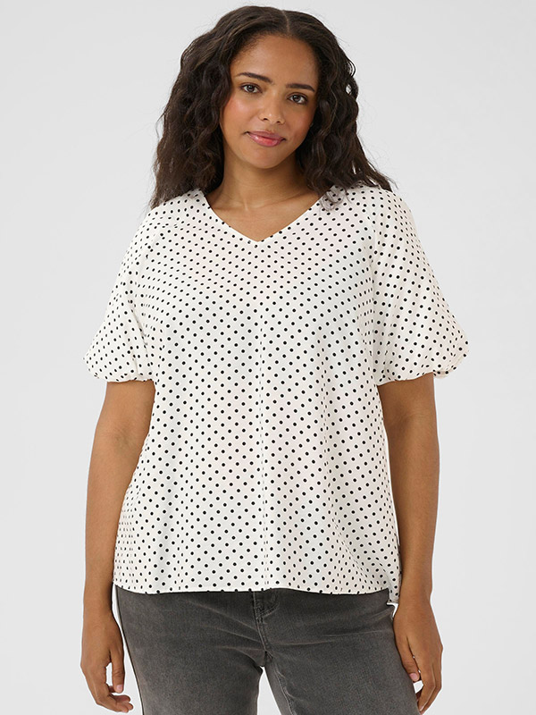KCGINA - Plus Size Bluse fra Kaffe Curve