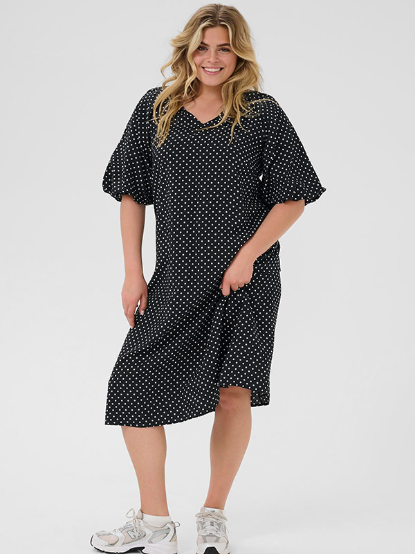 KCGINA - Plus Size Kjole fra Kaffe Curve